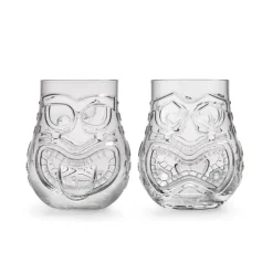 47 cl - Onis Tiki Split Bicchiere Cocktail In Vetro Set 6 Pz