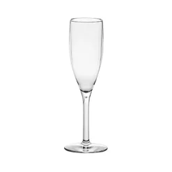 21 cl - Outdoor Party Flute Goblet In SAN - Set 12 Pcs