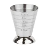 7.5 cl - Paderno Bar Happy Hour Jigger Stainless Steel Graduated Measure