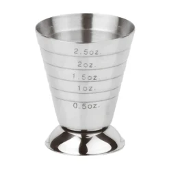7.5 cl - Paderno Bar Happy Hour Jigger Stainless Steel Graduated Measure