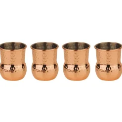 6 cl - Paderno Mug Julep Stainless Steel Cocktail Glass Set 4 Pcs