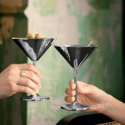 20 cl - Paderno Stainless Steel Martini Glass