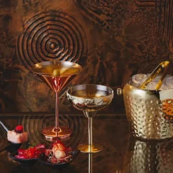 20 cl - Paderno Stainless Steel Martini Glass