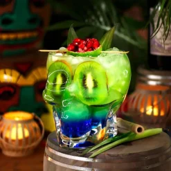 70 cl - Paderno Tiki Bicchiere Teschio in Vetro