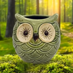 50 cl - Paderno Tiki Mug Ceramic Owl Cocktail Glass