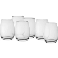 35 cl - Pasabahce Amber Bicchiere Acqua in Vetro - Set 6 Pezzi