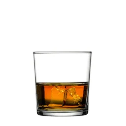 38 cl - PASABAHCE Bistro Bar Bicchiere Whisky in Vetro Temperato - Set 12 Pezzi