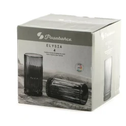 45 cl - Pasabahce Elysia Bicchiere Cocktail in Vetro - Set 4 Pezzi