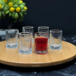 6 cl - Pasabahce Elysia Bicchiere Liquore in Vetro - Set 6 Pezzi
