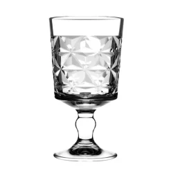 33 cl - Pasabahce Estrella Calice Acqua in Vetro - Set 4 Pezzi