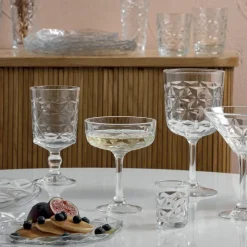 33 cl - Pasabahce Estrella Calice Acqua in Vetro - Set 4 Pezzi