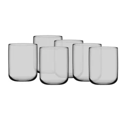 28 cl - Pasabahce Iconic Bicchiere Acqua in Vetro - Set 6 Pezzi