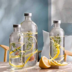 54 cl - Pasabahce Iconic Bottiglia Acqua in Vetro - Set 6 Pezzi