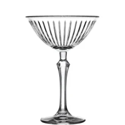 22 cl - Pasabahce Joy Bicchiere Martini in Vetro - Set 4 Pezzi