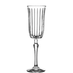 17.5 cl - Pasabahce Joy Calice Flute in Vetro - Set 4 Pezzi