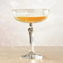 24.5 cl - Pasabahce Joy Coppa Champagne in Vetro - Set 4 Pezzi