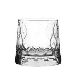 30 cl - Pasabahce Leafy Bicchiere Whisky in Vetro - Set 4 Pezzi