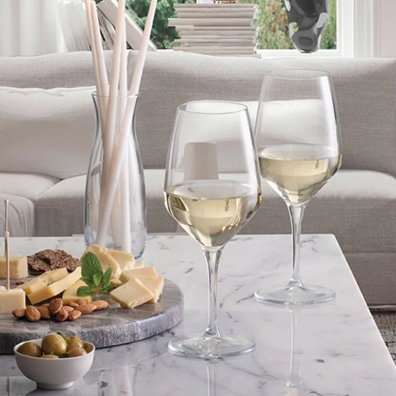 36 cl - Pasabahce Napa Calice Vino Bianco in Vetro - Set 6 Pezzi