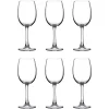 44.5 cl - PASABAHCE Palomino Calice Vino Rosso in Vetro Temperato - Set 6 Pezzi