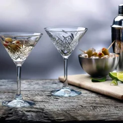 23 cl - Pasabahce Timeless Bicchiere Martini in Vetro - Set 4 Pezzi