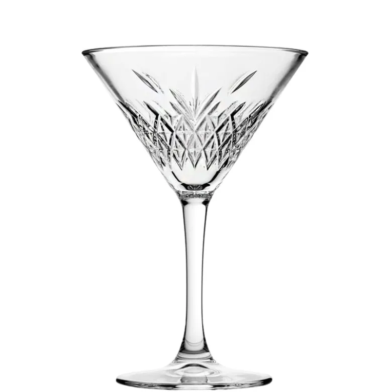 23 cl - Pasabahce Timeless Bicchiere Martini in Vetro - Set 4 Pezzi