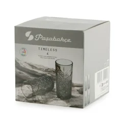 45 cl - Pasabahce Timeless Bicchiere Cocktail in Vetro - Set 4 Pezzi