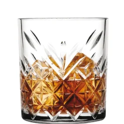 34.5 cl - Pasabahce Timeless Bicchiere Whisky in Vetro - Set 4 Pezzi