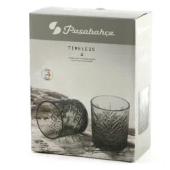 34.5 cl - Pasabahce Timeless Bicchiere Acqua in Vetro - Set 4 Pezzi