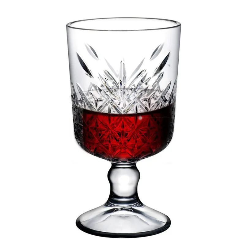 32 cl - Pasabahce Timeless Calice Vino Rosso in Vetro - Set 4 Pezzi