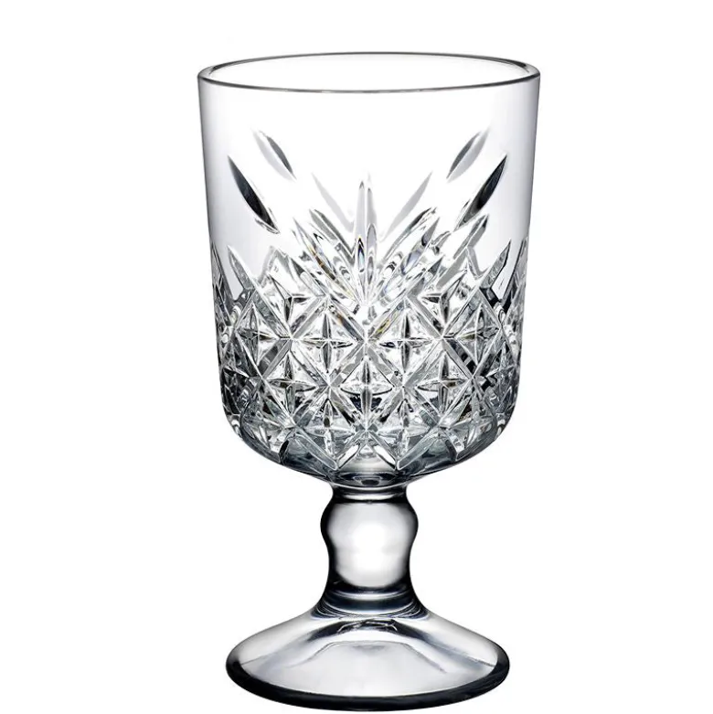 32 cl - Pasabahce Timeless Calice Vino Rosso in Vetro - Set 4 Pezzi