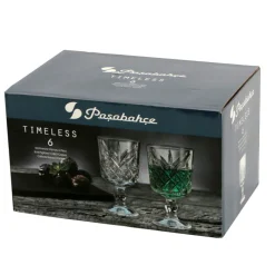 6 cl - Pasabahce Timeless Calice Liquore in Vetro Temperato - Set 6 Pezzi