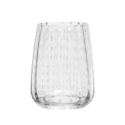 36 cl - Perlage Bicchiere Acqua in Vetro - Set 6 Pezzi