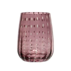 36 cl - Perlage Bicchiere Acqua in Vetro - Set 6 Pezzi