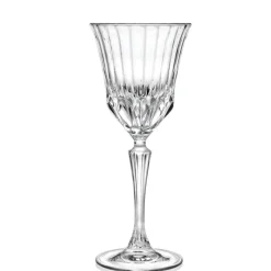 28 cl - RCR Adagio Calice Acqua in Vetro - Set 6 Pezzi