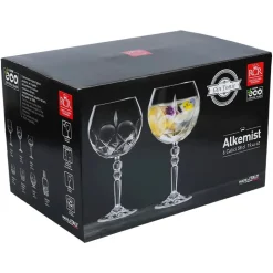 58 cl - RCR Alkemist Calice Gin Tonic in Vetro - Set 6 Pezzi