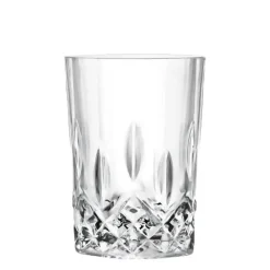 25 cl - RCR Cristalleria Italiana Opera Tumbler Bicchiere Cocktail In Vetro Luxion - Set 6 Pz