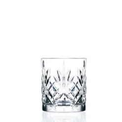 24 cl - RCR Cristalleria Italiana Melodia Bicchiere Vino Multiuso Old Fashioned in Vetro - Set 6 Pezzi