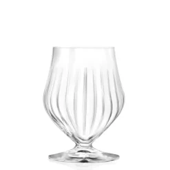 45 cl - RCR Cristalleria Italiana Timeless Stemless T45 Calice Cognac In Vetro Cristallino Luxion Set 6 Pz