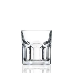 22.5 cl - RCR Cristalleria Italiana Hosteria Bicchiere Whisky OF In Vetro Cristallino Luxion Set 6 Pz