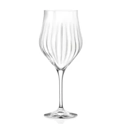 45 cl - RCR Cristalleria Italiana Timeless Calice Vino Bianco Vetro Set 6 Pz