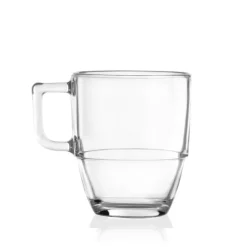 35 cl - RCR Cristalleria Italiana Caffè Americano Tazza Cappuccino In Vetro - Set 6 Pz