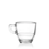 12 cl - RCR Cristalleria Italiana Caffè Moka Tazzina Caffè In Vetro - Set 6 Pz
