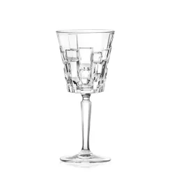28 cl - RCR Etna Calice Acqua in Vetro - Set 6 Pezzi