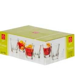 27 cl - RCR Fusion Bicchiere Acqua in Vetro - Set 6 Pezzi