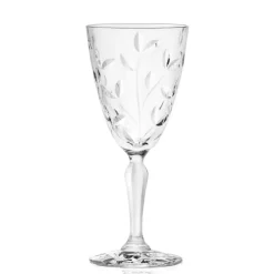 28 cl - RCR Laurus Calice Acqua in Vetro - Set 6 Pezzi