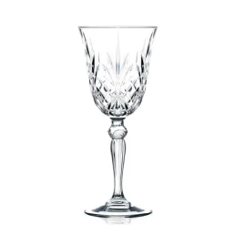 21 cl - RCR Melodia Calice Vino Bianco in Vetro - Set 6 Pezzi