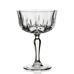 24 cl - RCR Opera Coppa Champagne in Vetro - Set 6 Pezzi
