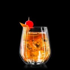 43 cl - RCR Optiq Bicchiere Whisky in Vetro - Set 6 Pezzi