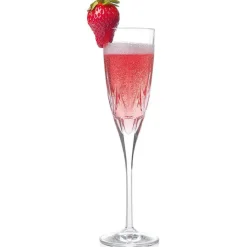 15 cl - RCR RCR Chic Calice Flute in Vetro - Set 6 Pezzi