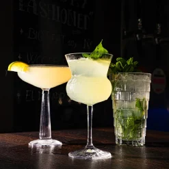 39 cl - RCR Stack Bicchiere Cocktail in Vetro - Set 6 Pezzi